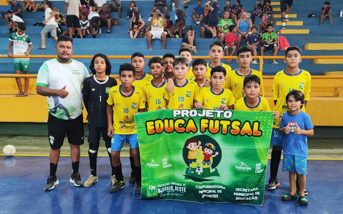 Futsal Sub-13: Rosário Oeste Conquista o Bronze na Liga Matogrossense em Diamantino