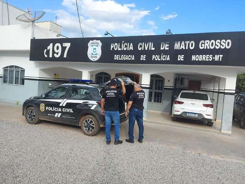 Homem de 27 anos e mulher de 19 são presos por tráfico de drogas em distrito turístico de Nobres