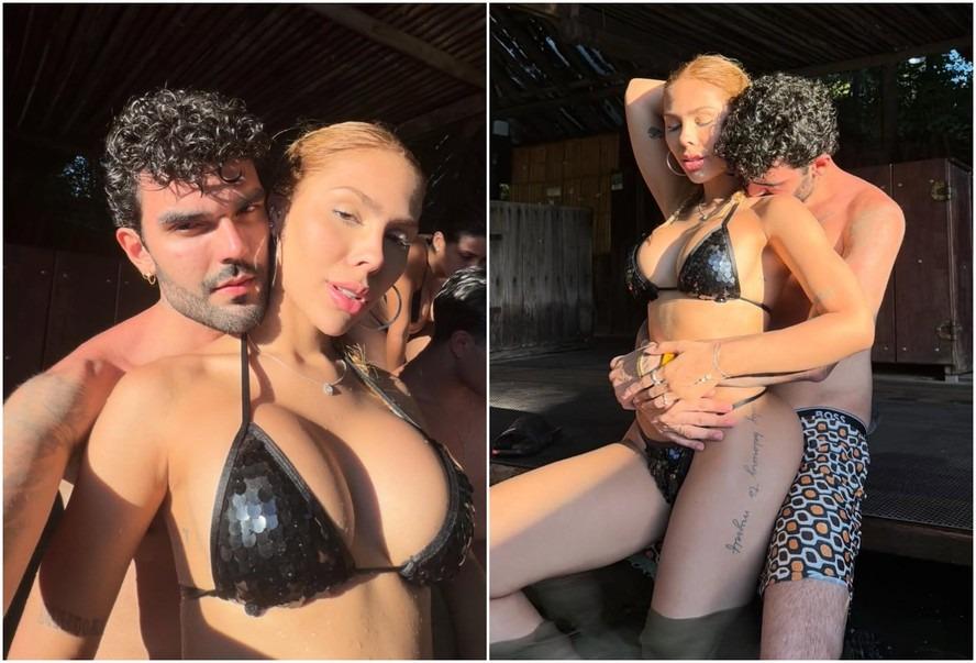 Luan Pereira posa com noiva e levanta suspeitas