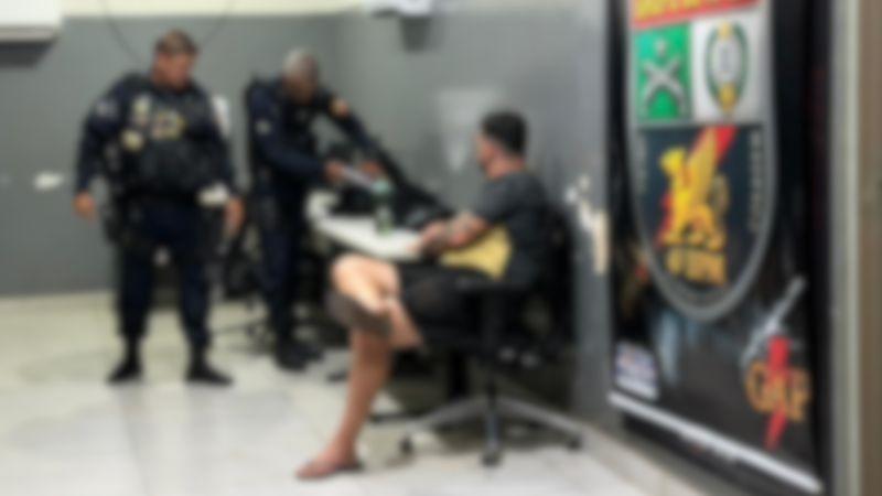 Policial penal desafia frentista para tiroteio e é preso após perseguição em VG