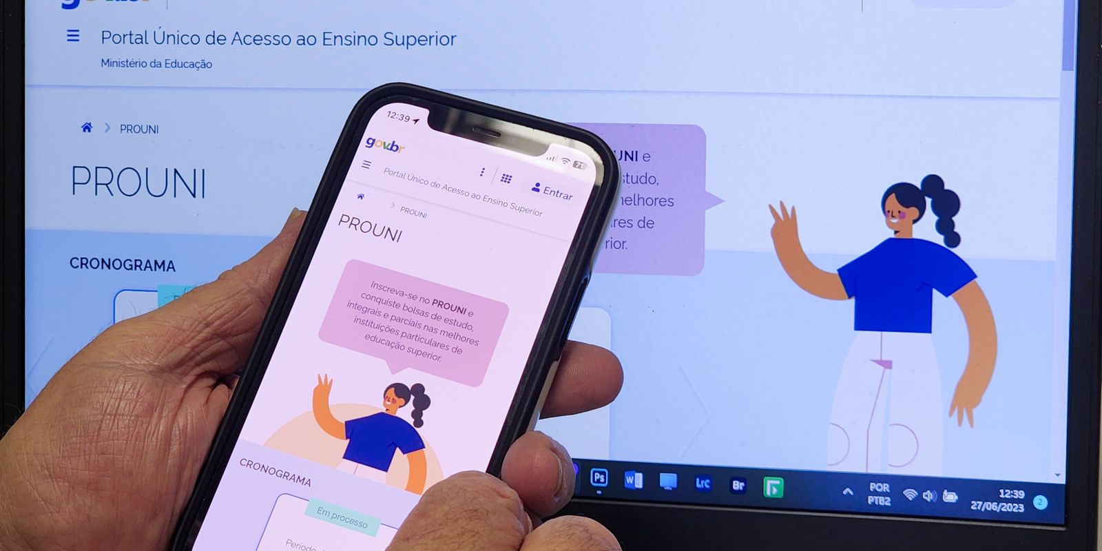 Prazo para manifestar interesse na lista de espera do Prouni encerra nesta quinta-feira (26)