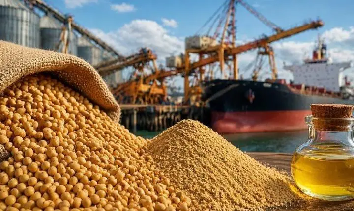 Soja avança nas exportações, mas recua no mercado brasileiro