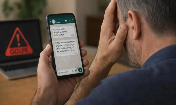 Sorriso: Homem perde R$ 311,88 após cair em golpe pedido de ajuda