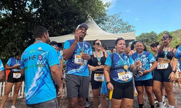 Vereador de Rosário Oeste, Professor Gilmar participou da 2ª edição da Corrida das Águas em Nobres  