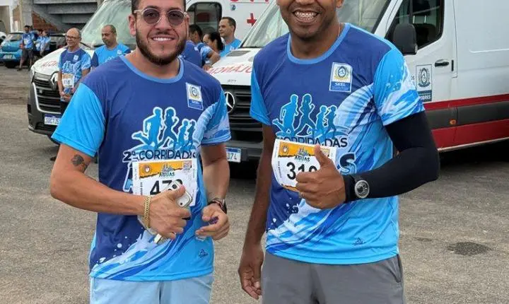 Vereador de Rosário Oeste, Professor Gilmar participou da 2ª edição da Corrida das Águas em Nobres  