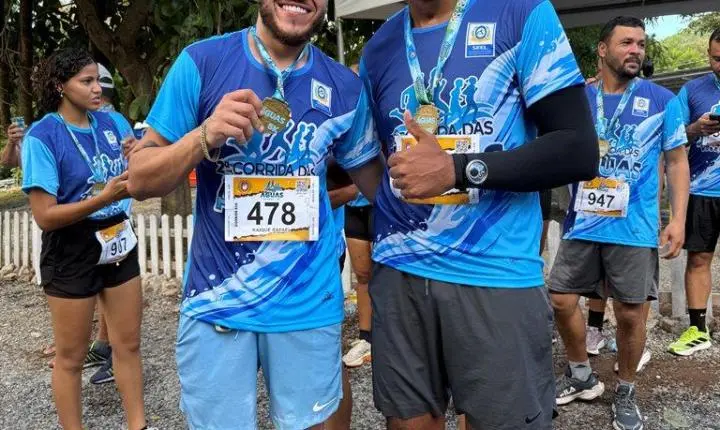 Vereador de Rosário Oeste, Professor Gilmar participou da 2ª edição da Corrida das Águas em Nobres  